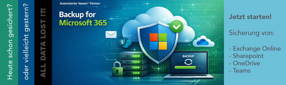 Backup for M365 mit Veeam