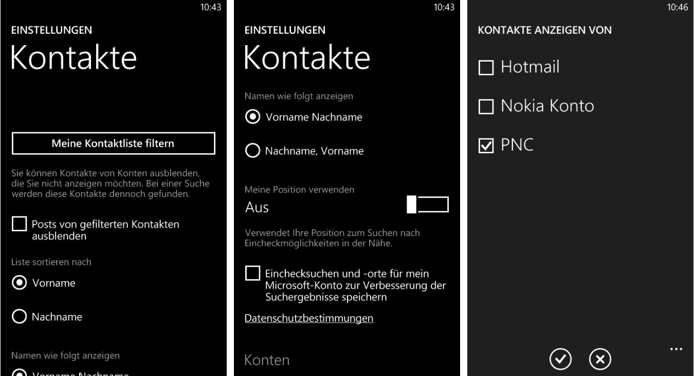 winphone kontakt