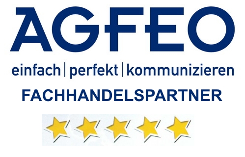 Agfeo 5-Stern Partnerlogo